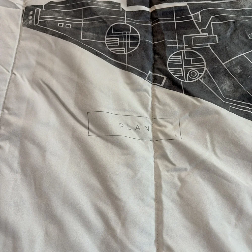 Jay Franco Star Wars Falcon Schematics Twin Size Comforter Only